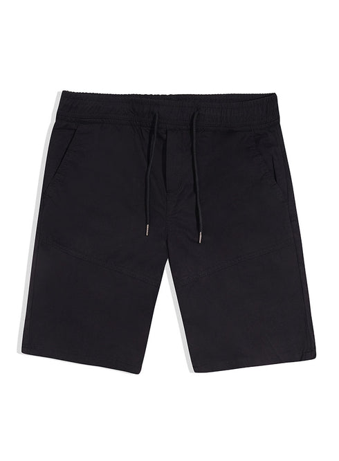 Black Gabardine Short